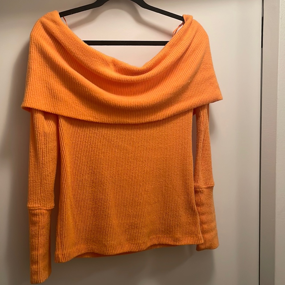 Free People Off The Shoulder Sweater